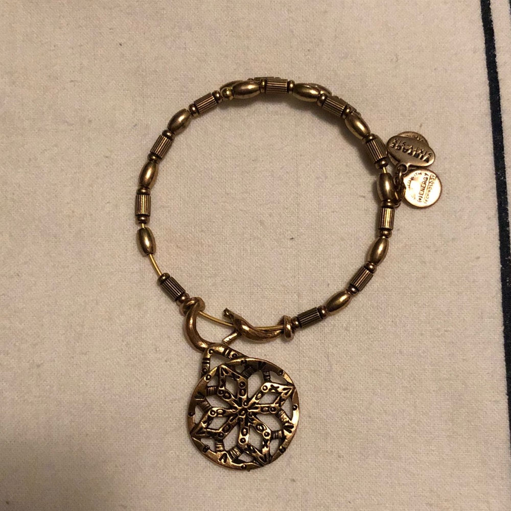 Alex and Ani set of 7 bracelets